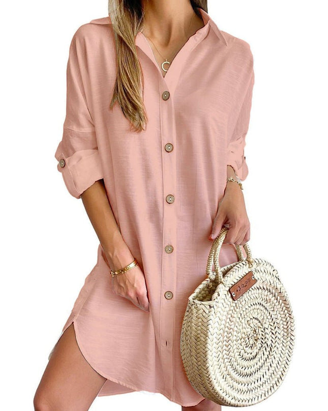 Beatrice | Chic Button Dress