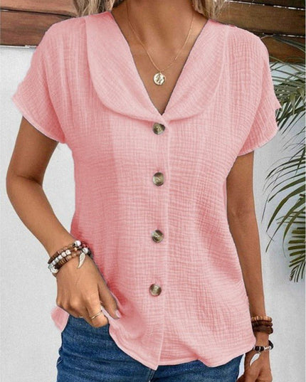 Sarah | Collared Butterfly Blouse