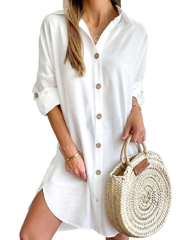 Beatrice | Chic Button Dress