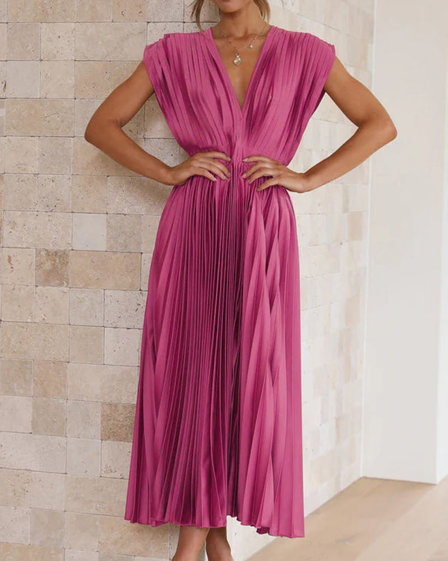 Gown | Graceful V-Neck Dress