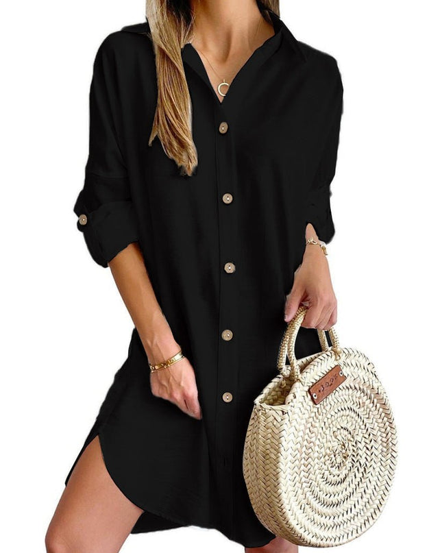 Beatrice | Chic Button Dress
