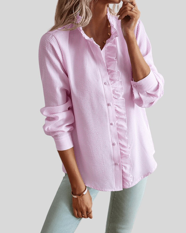 Alina | Elegant Ruffle Blouse