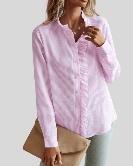 Alina | Elegant Ruffle Blouse