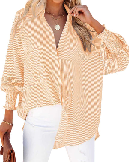 Jillian | Elegant Striped Shirt
