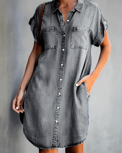 Simona - Elegant Tummy Covering Dress