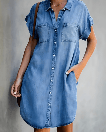 Simona - Elegant Tummy Covering Dress