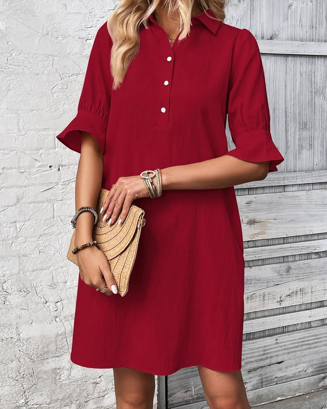 Cameron | Elegant Ruffle Dress