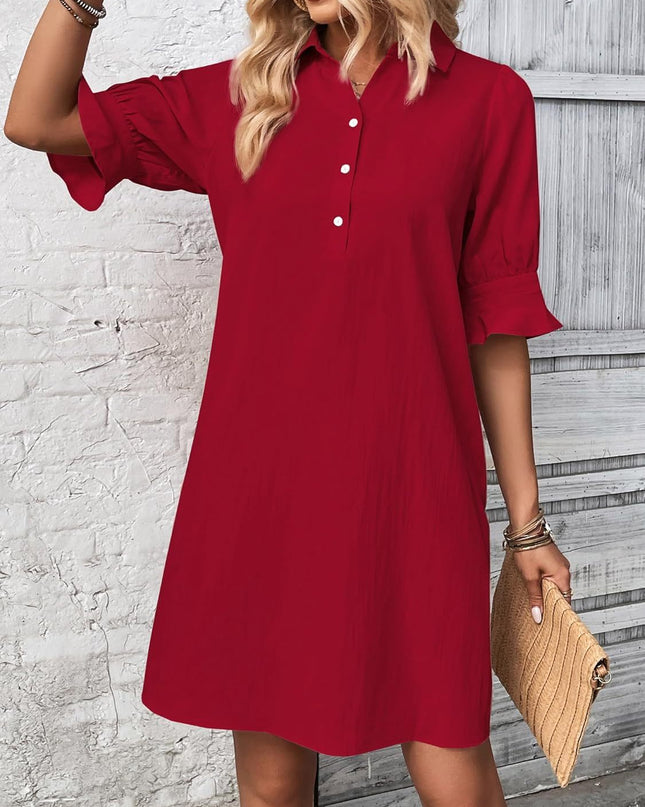 Cameron | Elegant Ruffle Dress