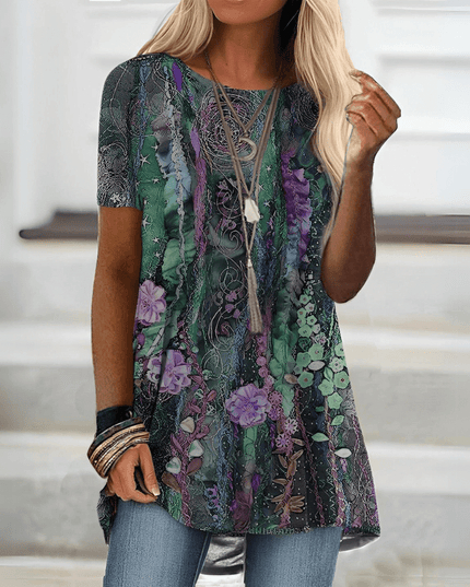 Francine | Luxe Floral Blouse