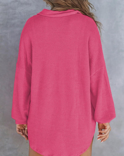 Luisa | Chic Waffle Jacket