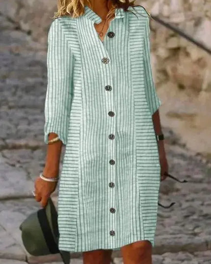 Doris | Relaxed Shirt Dress