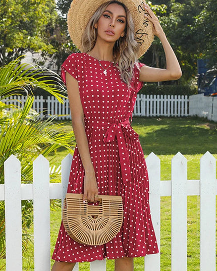 Charlotte | Pleated Charm Dress