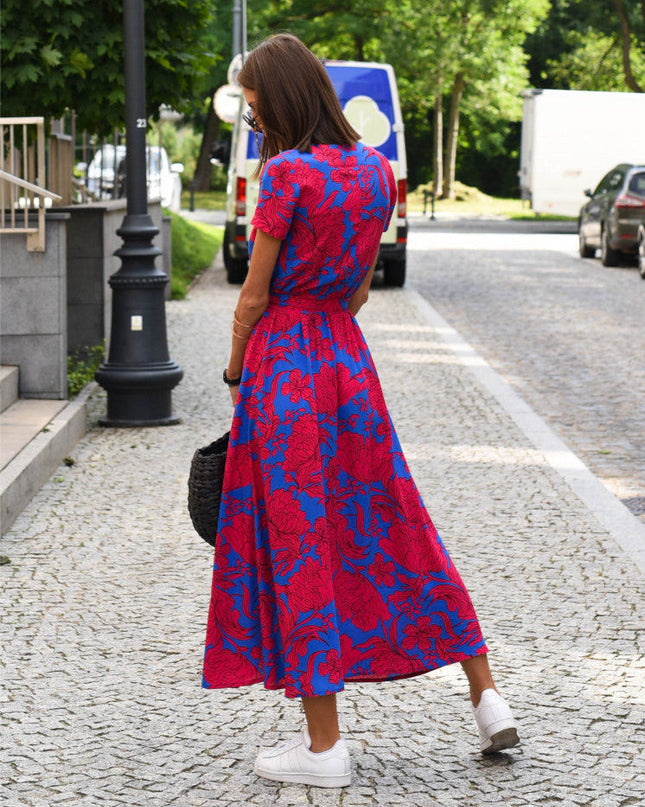 Aureza | Soft Bloom Wrap Dress