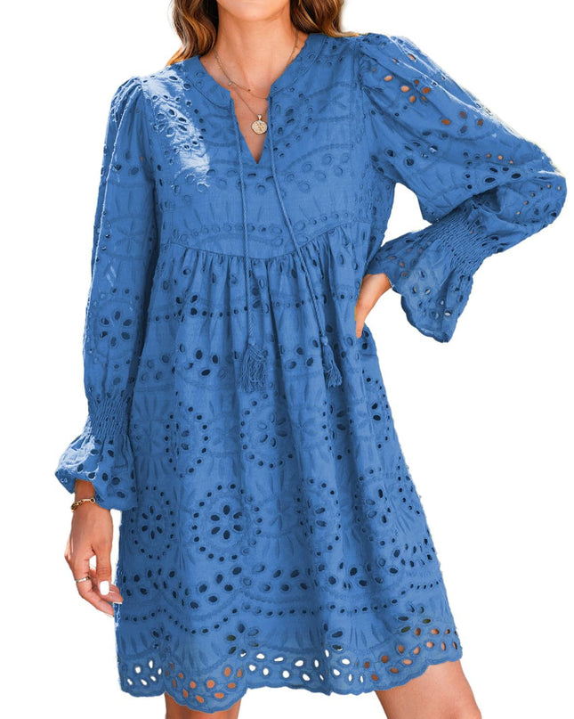 Carmela | Lace Ruffle Midi