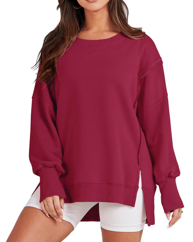 Rosie | Oversized Crew Neck Sweatshirt