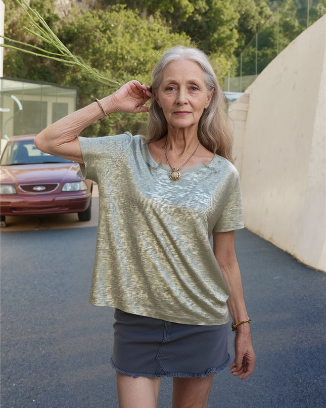 Melanie | Graceful Sleeve Tee