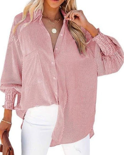 Jillian | Elegant Striped Shirt