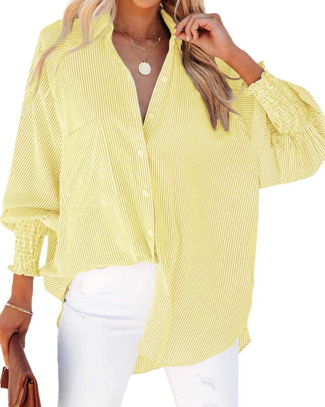 Jillian | Elegant Striped Shirt