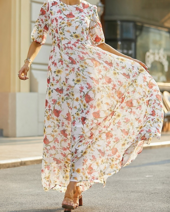 Ariane | Romantic Maxi Dress