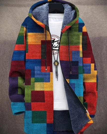Janine | Luxurious Art Print Cardigan