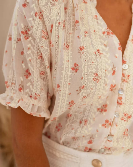 Devon | Floral Charm Blouse