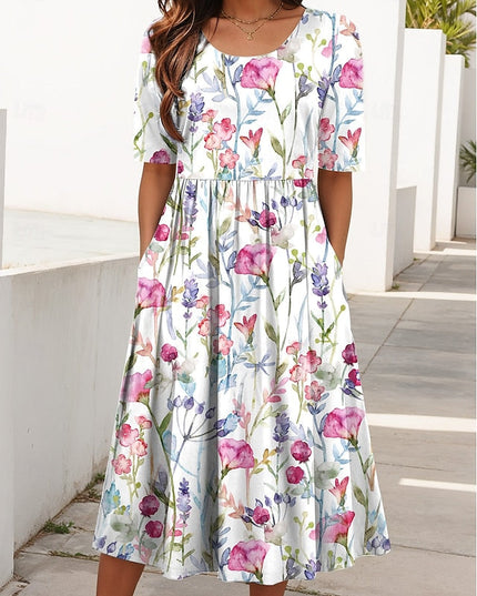 Carlyn | Floral Breezy Midi