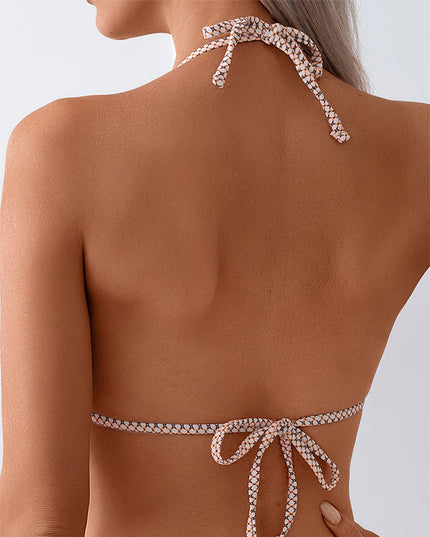 Boho Paisley Triangle Bikini