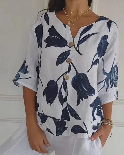 Ariana | Elegant Spring Blouse