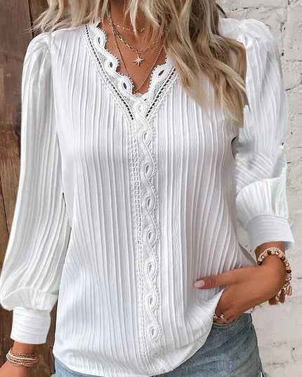 Lydia | Lace Detail Blouse