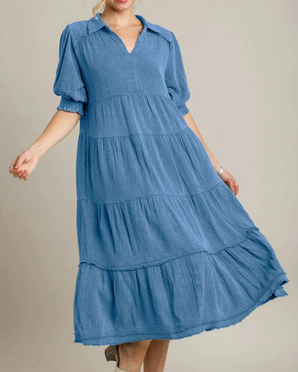 Siamara | Tiered Maxi Dress