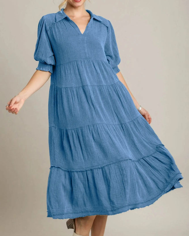 Siamara | Tiered Maxi Dress