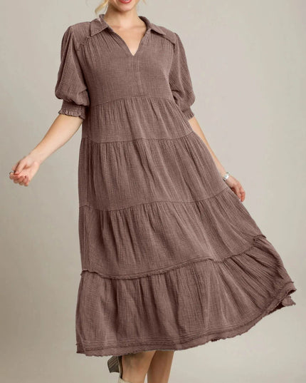 Siamara | Tiered Maxi Dress
