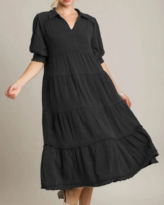 Siamara | Tiered Maxi Dress
