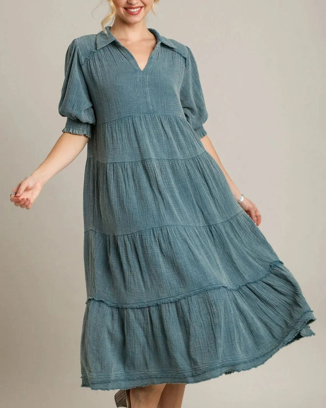 Siamara | Tiered Maxi Dress