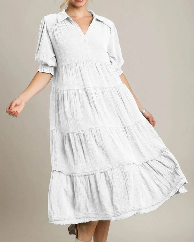 Siamara | Tiered Maxi Dress