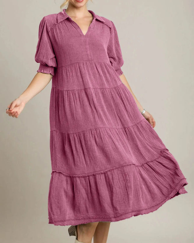 Siamara | Tiered Maxi Dress