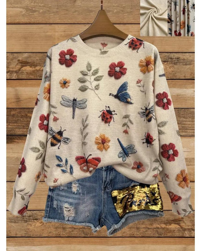Belinda | Enchanting Floral Sweater