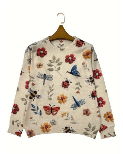 Belinda | Enchanting Floral Sweater