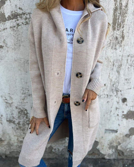 Rosalie | Chic Long Knit Cardigan