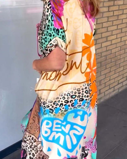 Seraphina | Casual Leopard Print Dress