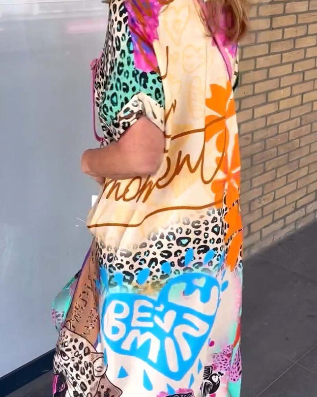 Seraphina | Casual Leopard Print Dress