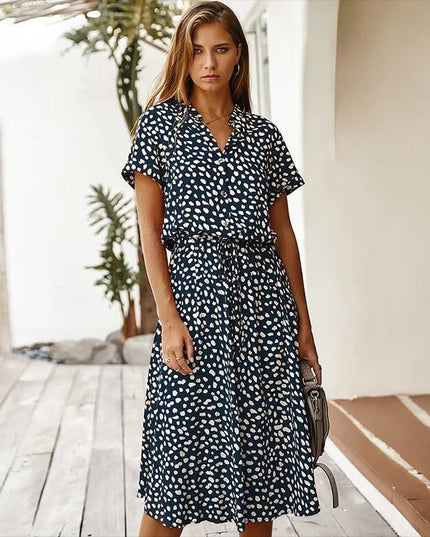 Ellano | Davis Elegant Multi-Colour Summer Dress
