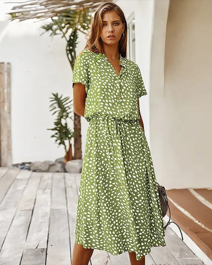 Ellano | Davis Elegant Multi-Colour Summer Dress