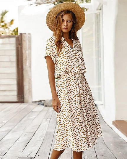 Ellano | Davis Elegant Multi-Colour Summer Dress