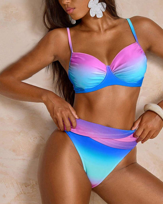 Gradient Push-Up Bikini