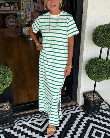 Ivia | Striped Maxi Dress