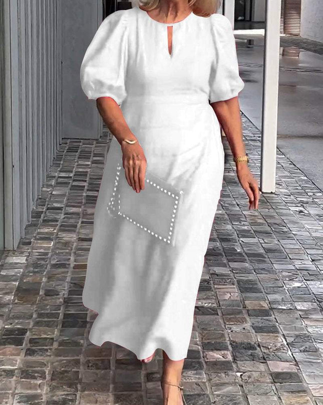 Natalia | Puff Timeless Dress