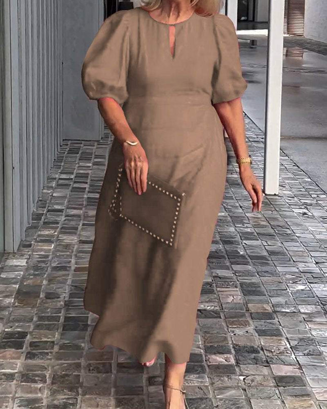 Natalia | Puff Timeless Dress