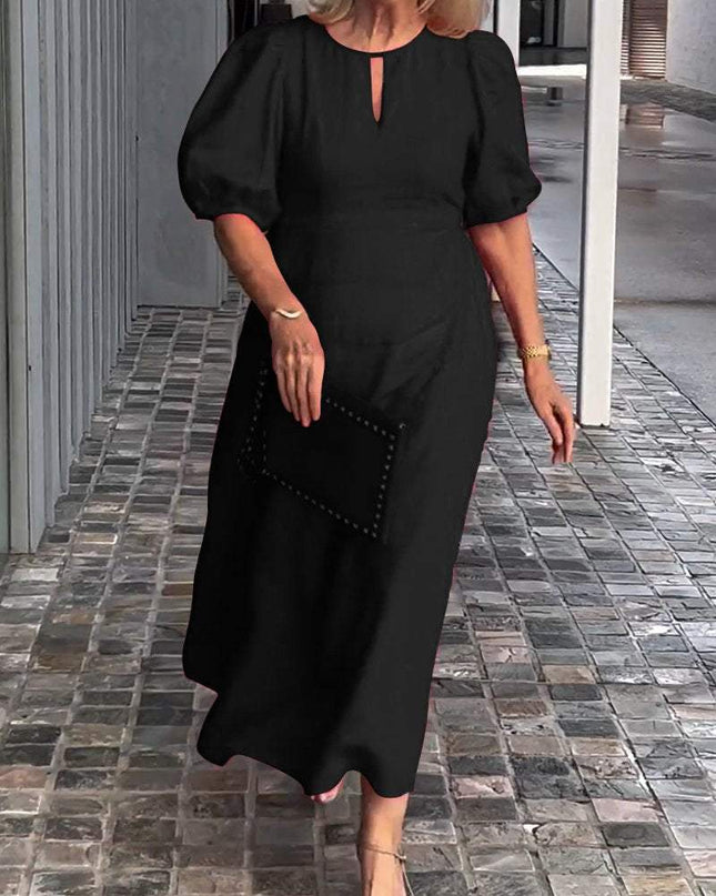 Natalia | Puff Timeless Dress