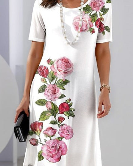 Ruby | Rose Graceful Dress